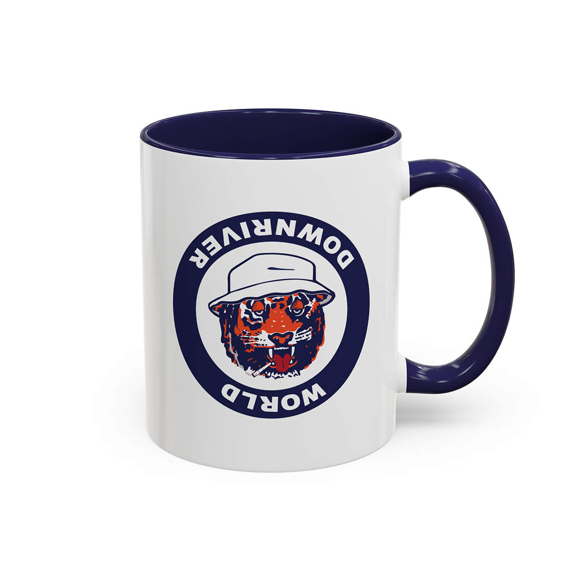 UPSIDE DOWNriver World Tiger Mug UPSIDE DOWNriver World Tiger Mug